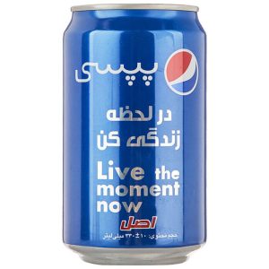 نوشابه گاز دار با طعم کولا پپسی - 330 میلی لیتر