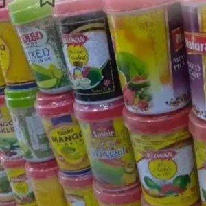 ترشی انبه پاکستانی ۱ کیلویی – National و Shan (Mango Pickle)